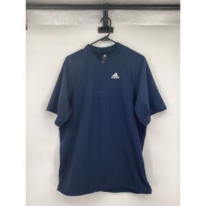 Mens‎ Adidas Fielders Cage Jacket Navy Blue small